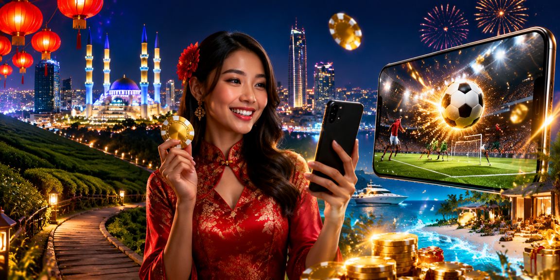 Pemain meis3d log masuk melalui telefon bimbit di Selangor Malaysia